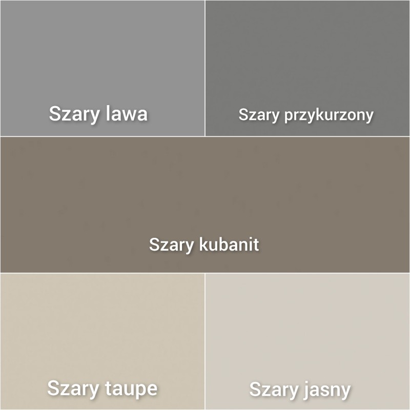 Drewniane biurko dziecięce kolorowe warianty frontów