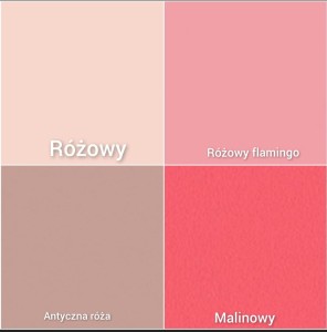 Różowe biurko dziecięce z nadstawką dostępne warianty kolorów