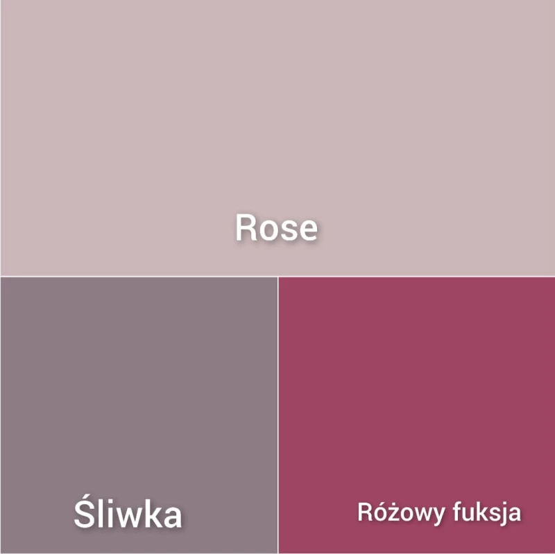 Różowe biurko dziecięce z nadstawką dostępne warianty kolorów